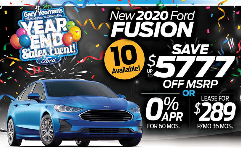 Ford FL Dealer Fusion Special Offer